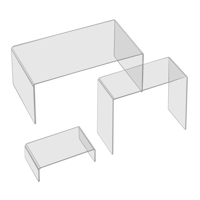 Pontet acrylique 500 x 250 x 250 mm